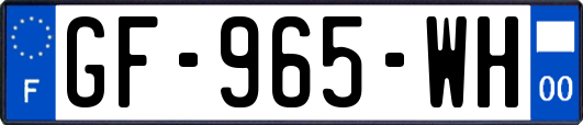 GF-965-WH