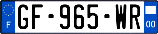 GF-965-WR