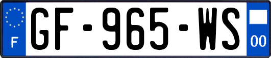 GF-965-WS