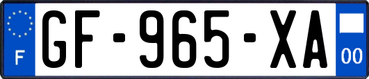 GF-965-XA