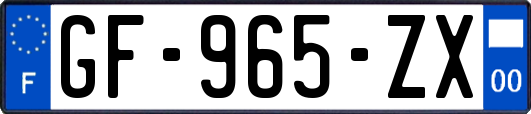 GF-965-ZX