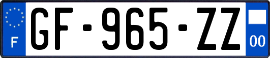 GF-965-ZZ