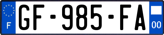 GF-985-FA