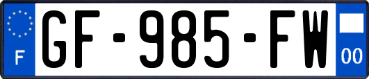 GF-985-FW