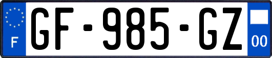 GF-985-GZ