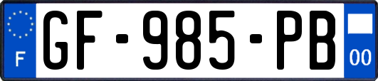 GF-985-PB