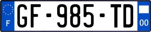 GF-985-TD