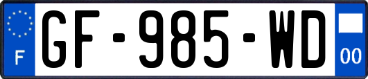 GF-985-WD