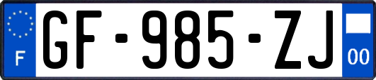 GF-985-ZJ