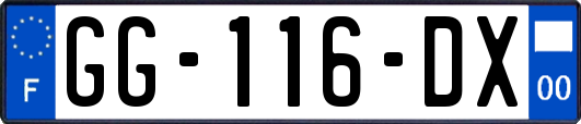 GG-116-DX