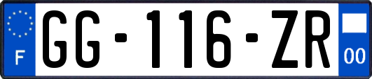 GG-116-ZR