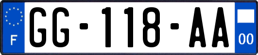 GG-118-AA