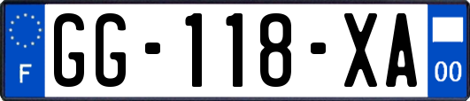GG-118-XA