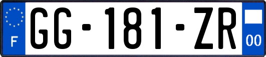 GG-181-ZR