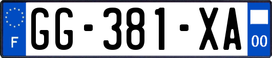 GG-381-XA
