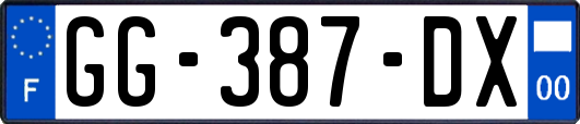 GG-387-DX