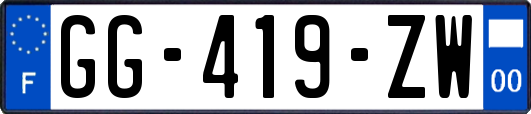 GG-419-ZW