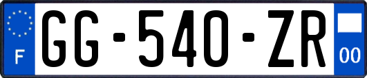 GG-540-ZR