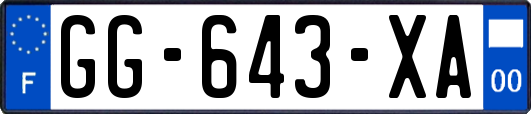 GG-643-XA