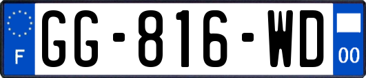 GG-816-WD