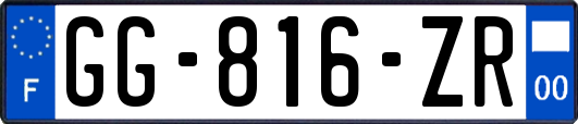 GG-816-ZR