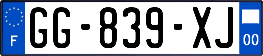 GG-839-XJ