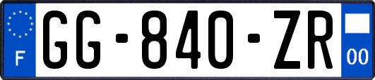 GG-840-ZR