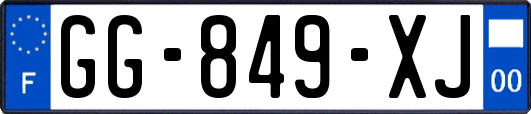 GG-849-XJ