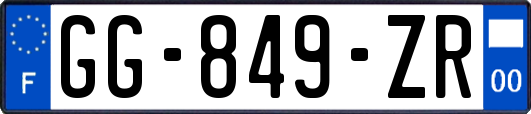 GG-849-ZR