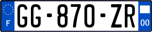 GG-870-ZR