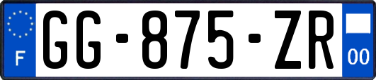 GG-875-ZR