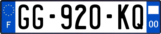 GG-920-KQ
