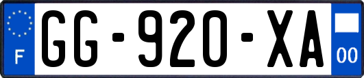 GG-920-XA