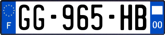 GG-965-HB