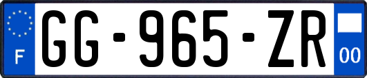 GG-965-ZR