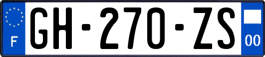 GH-270-ZS