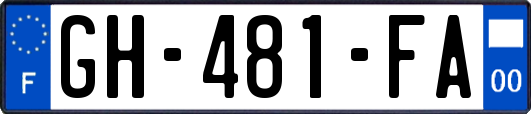 GH-481-FA