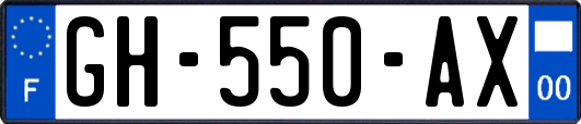 GH-550-AX