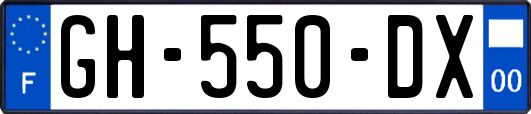 GH-550-DX