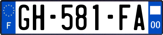 GH-581-FA