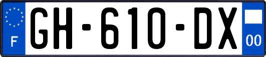 GH-610-DX