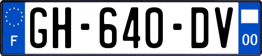 GH-640-DV