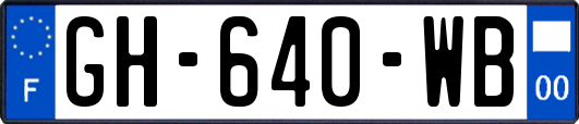 GH-640-WB