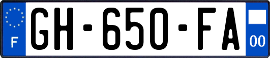 GH-650-FA
