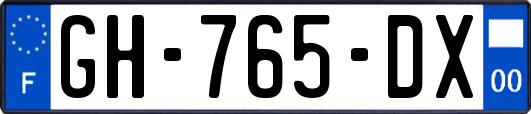 GH-765-DX