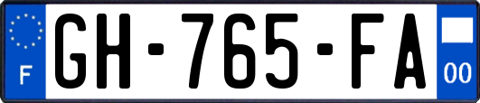 GH-765-FA