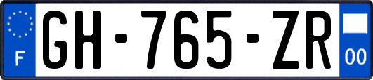 GH-765-ZR