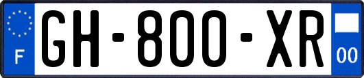 GH-800-XR