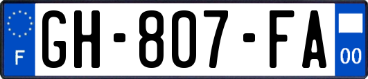 GH-807-FA