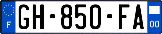 GH-850-FA